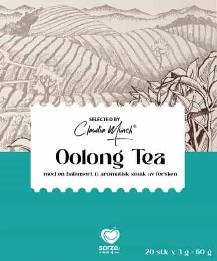 Oolong te med Fersken